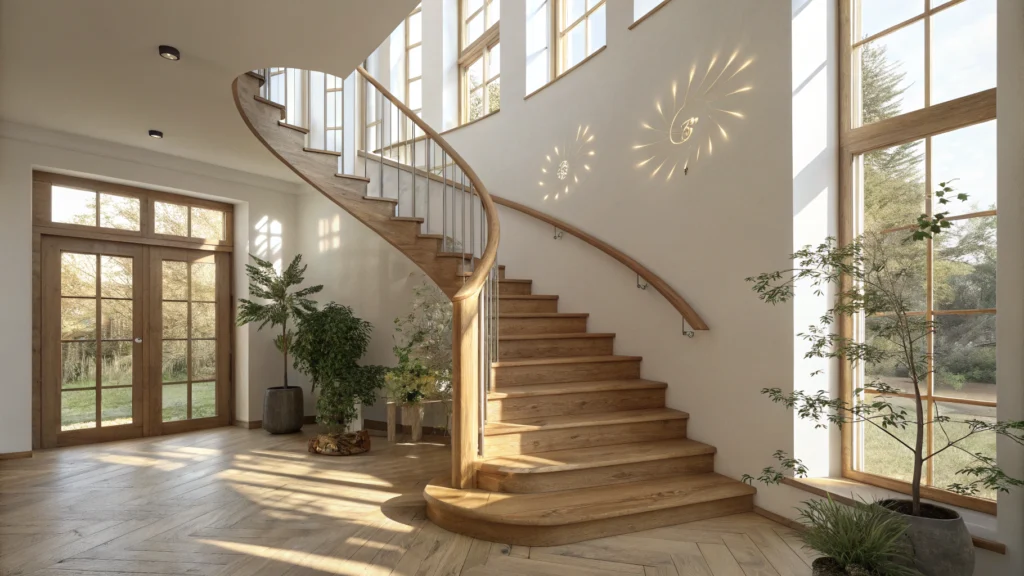escalier-chene-maison-passive