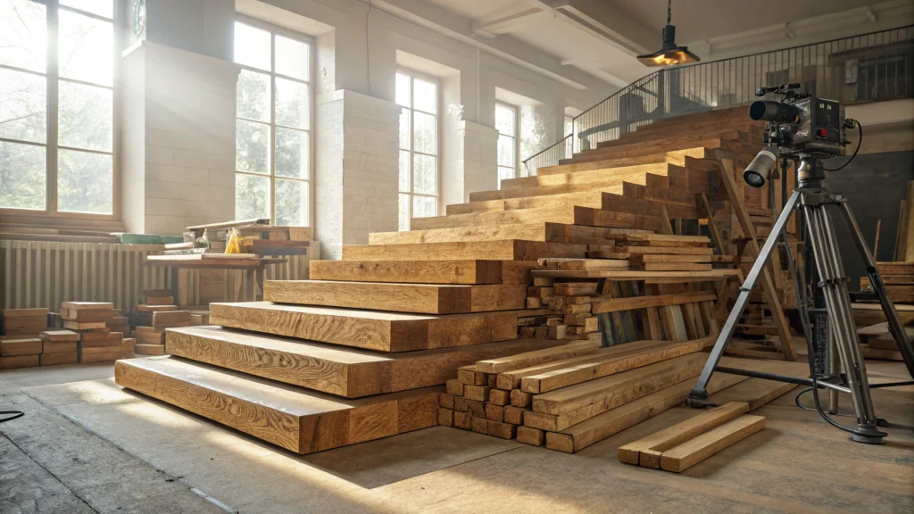 sechage-chene-escalier
