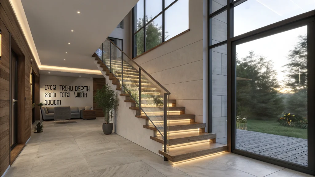 normes-dimensions-escalier-belgique